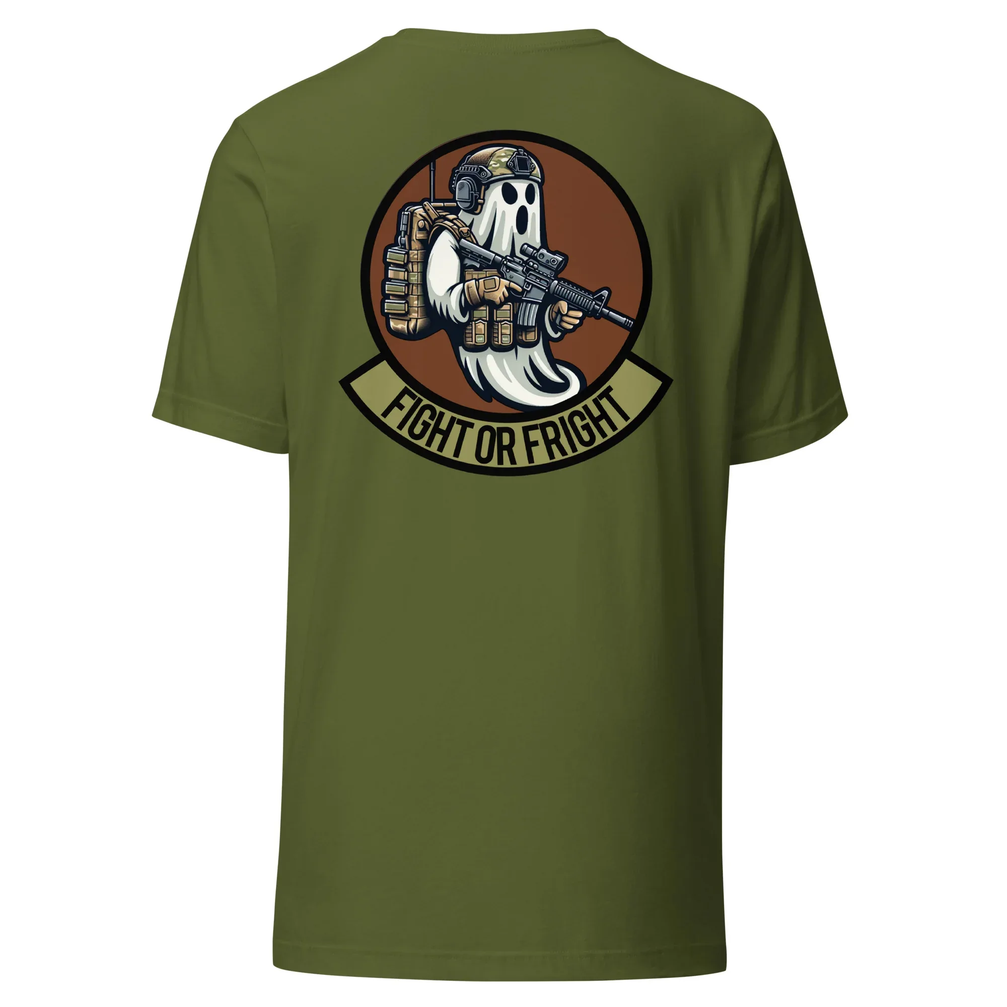 POTM October - Fight or Fright - Pocket Logo - Unisex t-shirt - Image 7