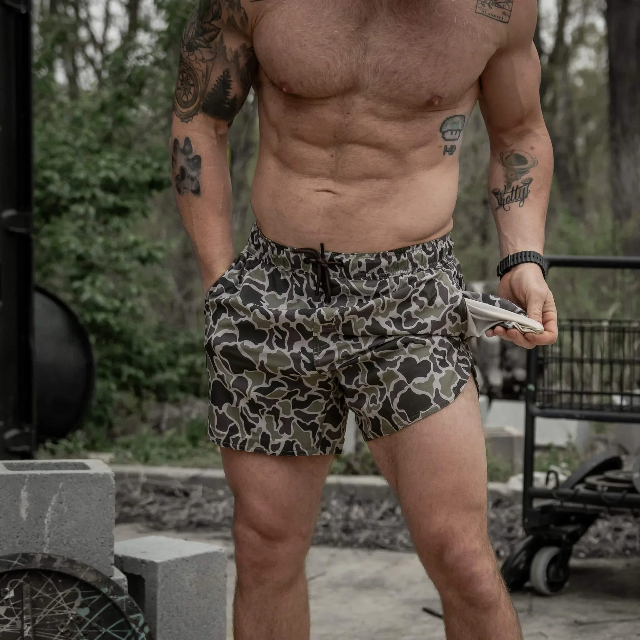 Recon Pro Men's Training Shorts | 5.5" - Combat Iron Apparel Co. - Image 58