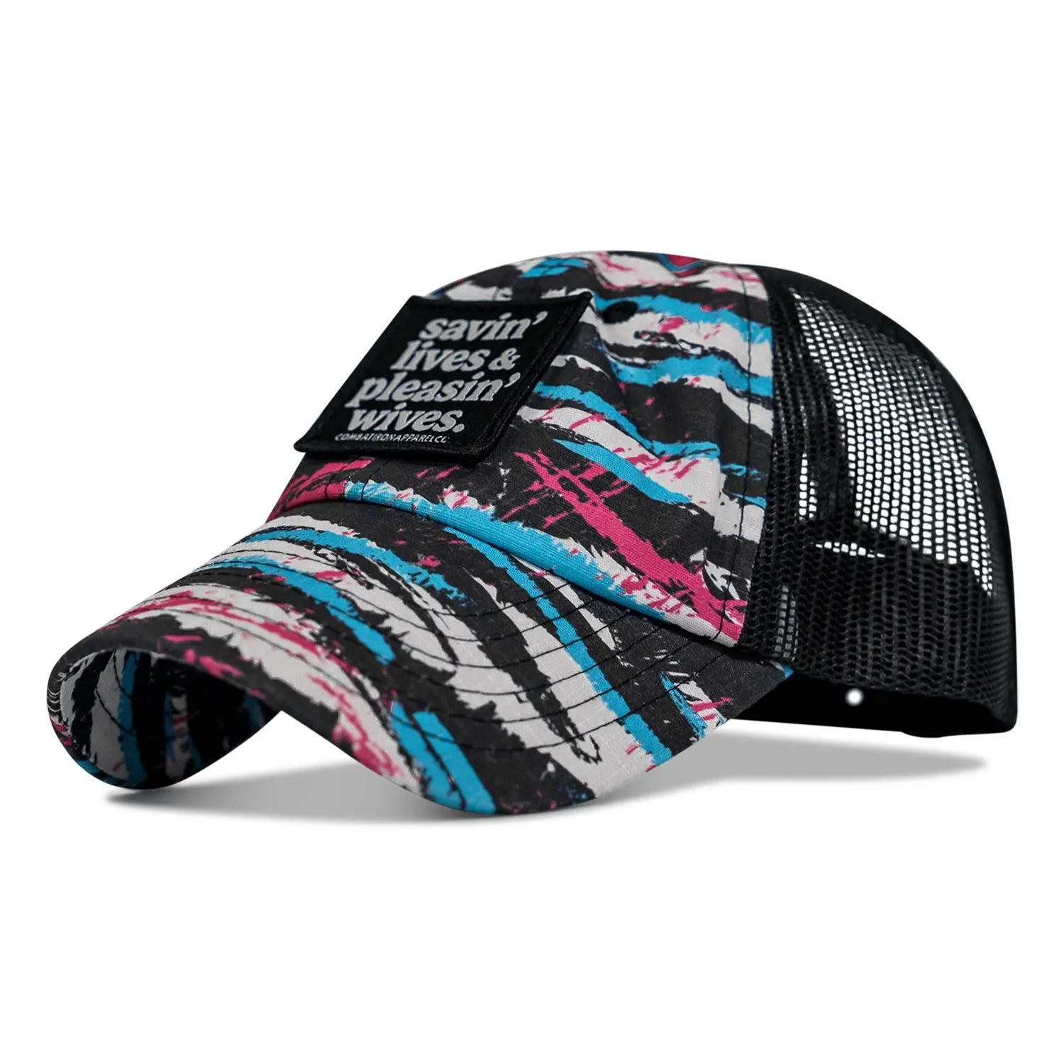 Ripstop Savin' Lives & Pleasin' Wives Low Pro Snapback - Combat Iron Apparel Co. - Image 8