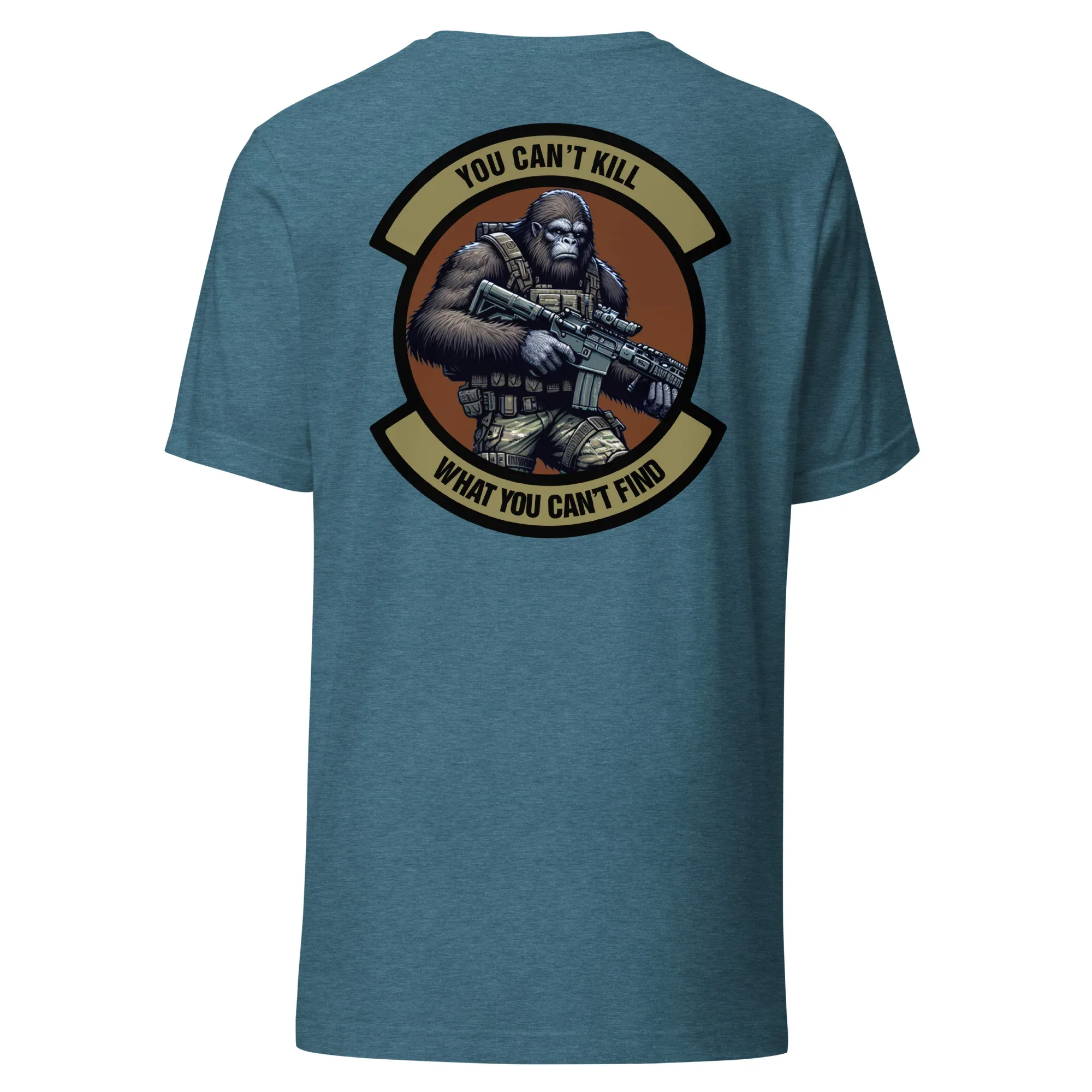 September 2024 POTM - You Can't Kill What You Can't Find - Pocket Logo -Unisex t-shirt - Image 6