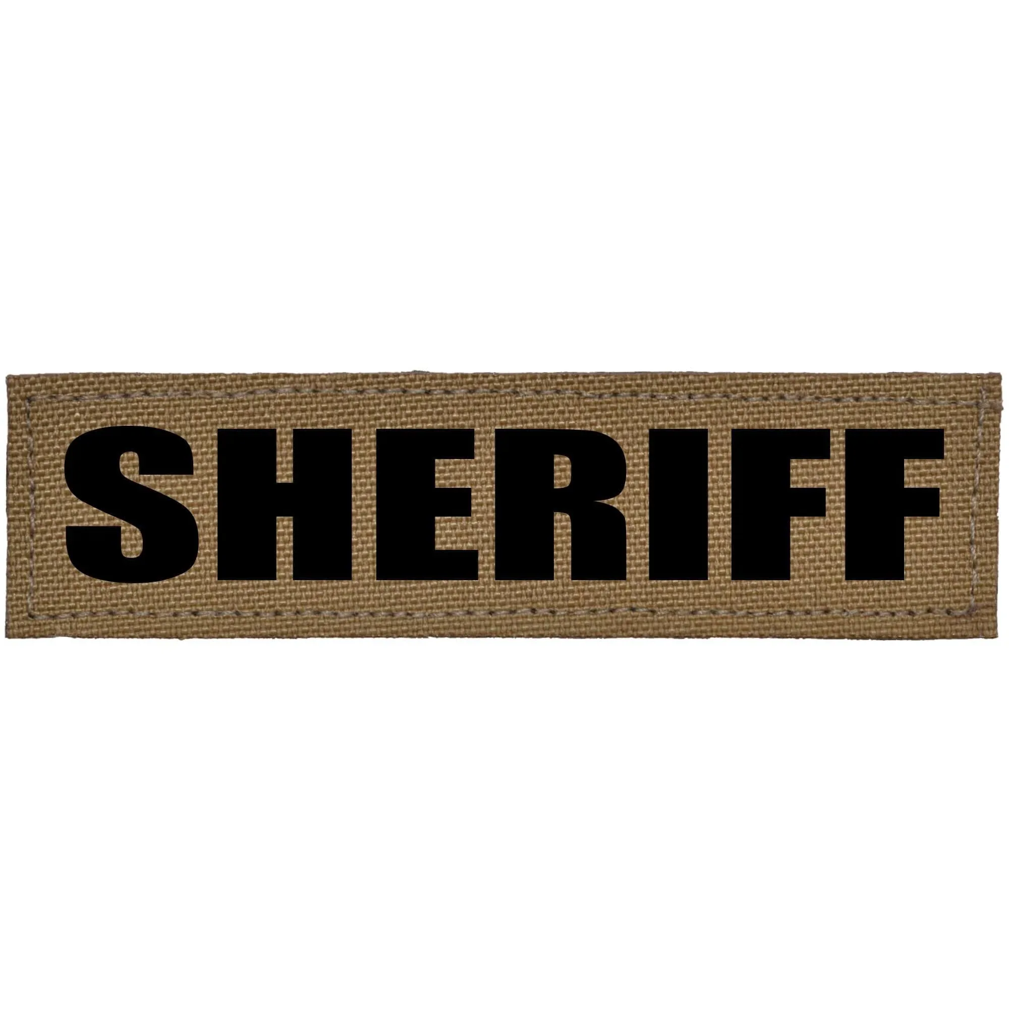 SHERIFF Heat Press Vinyl - 1x3.75 CORDURA® Patch