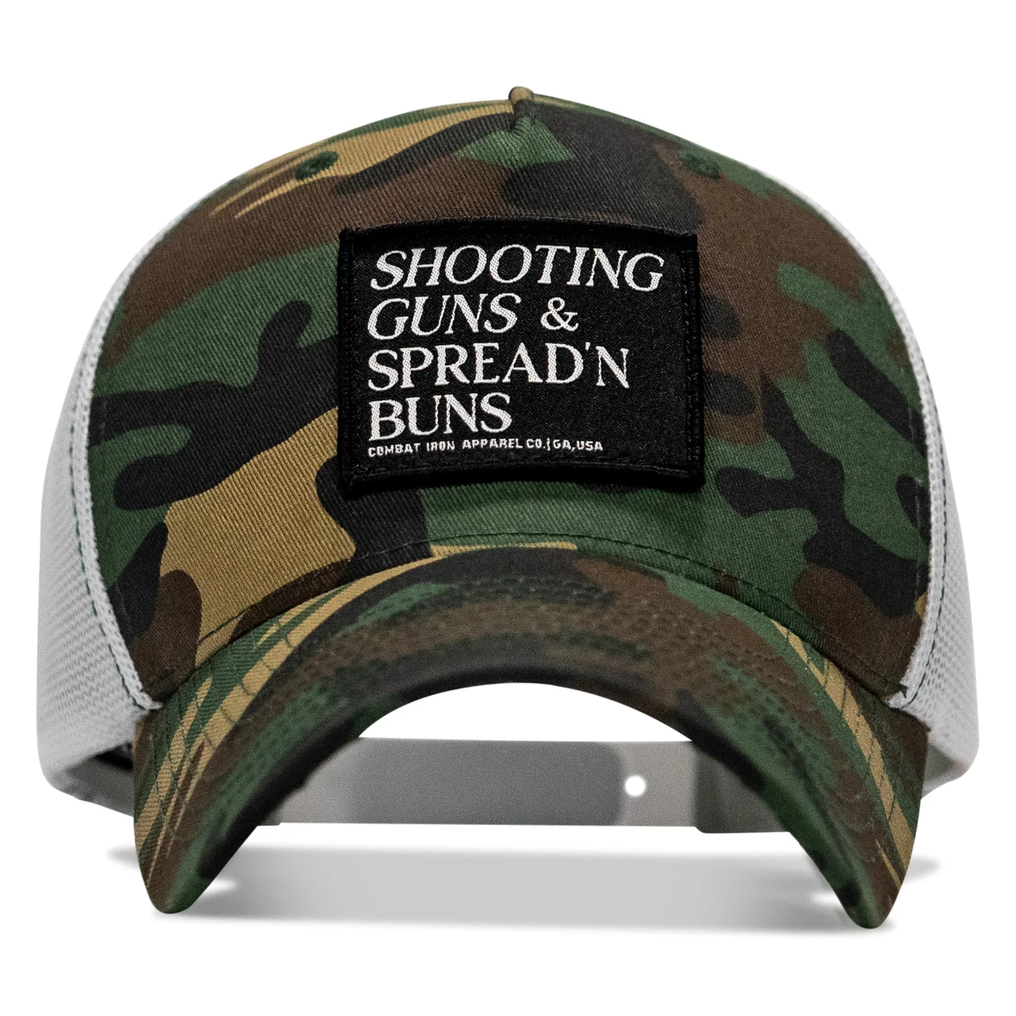 Shooting Guns & Spread'n Buns Patch Snapback Hat - Combat Iron Apparel Co. - Image 16