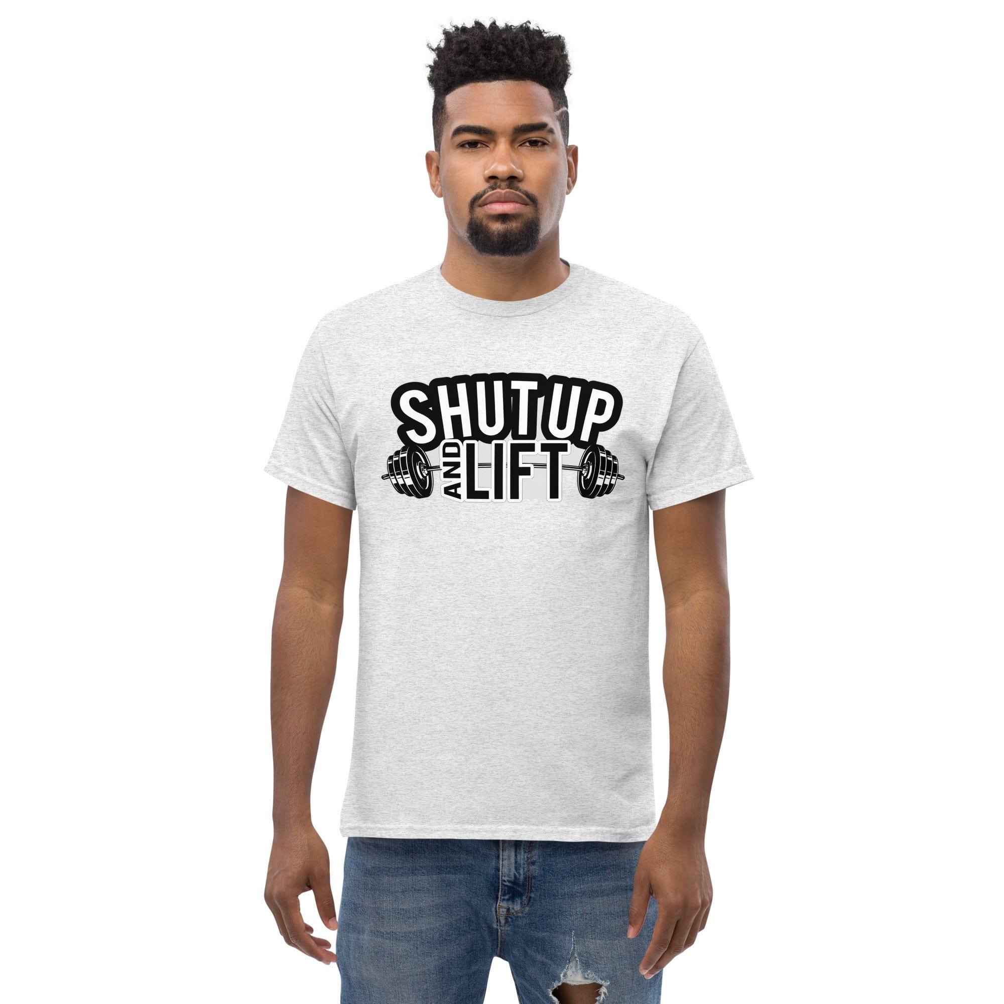 Shut Up and Lift - Unisex T-shirt - Image 11