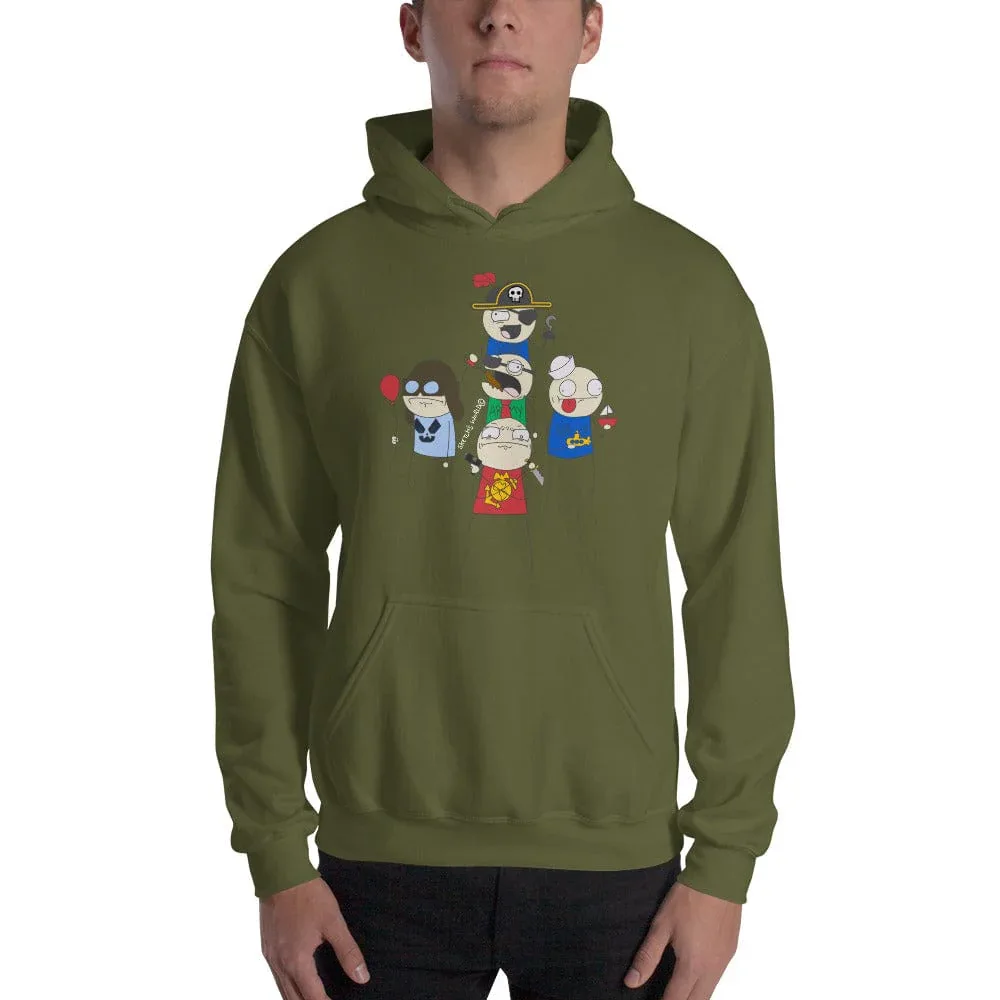 Sketch's World © Officially Licensed - 5 Branches Unisex Hoodie - Image 4
