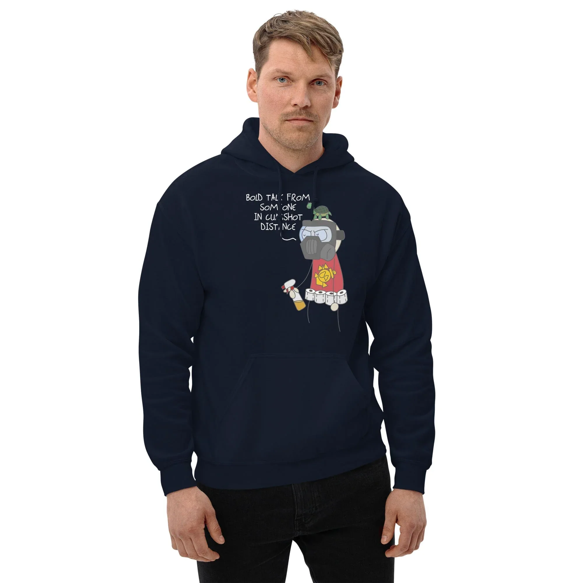 Sketch's World © Officially Licensed - Cumshot Distance Marine Unisex Hoodie - Image 2