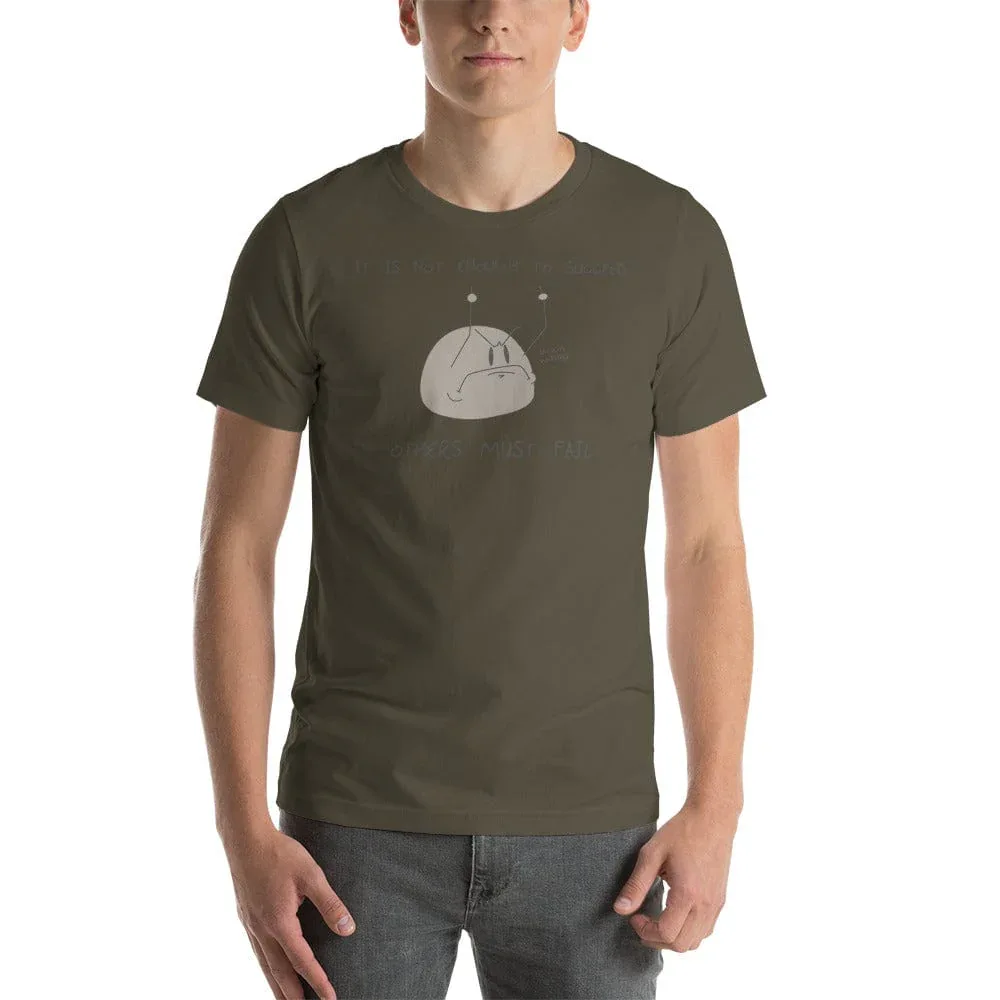 Sketch's World © Officially Licensed - It Is Not Enough to Succeed Unisex T-Shirt - Image 2
