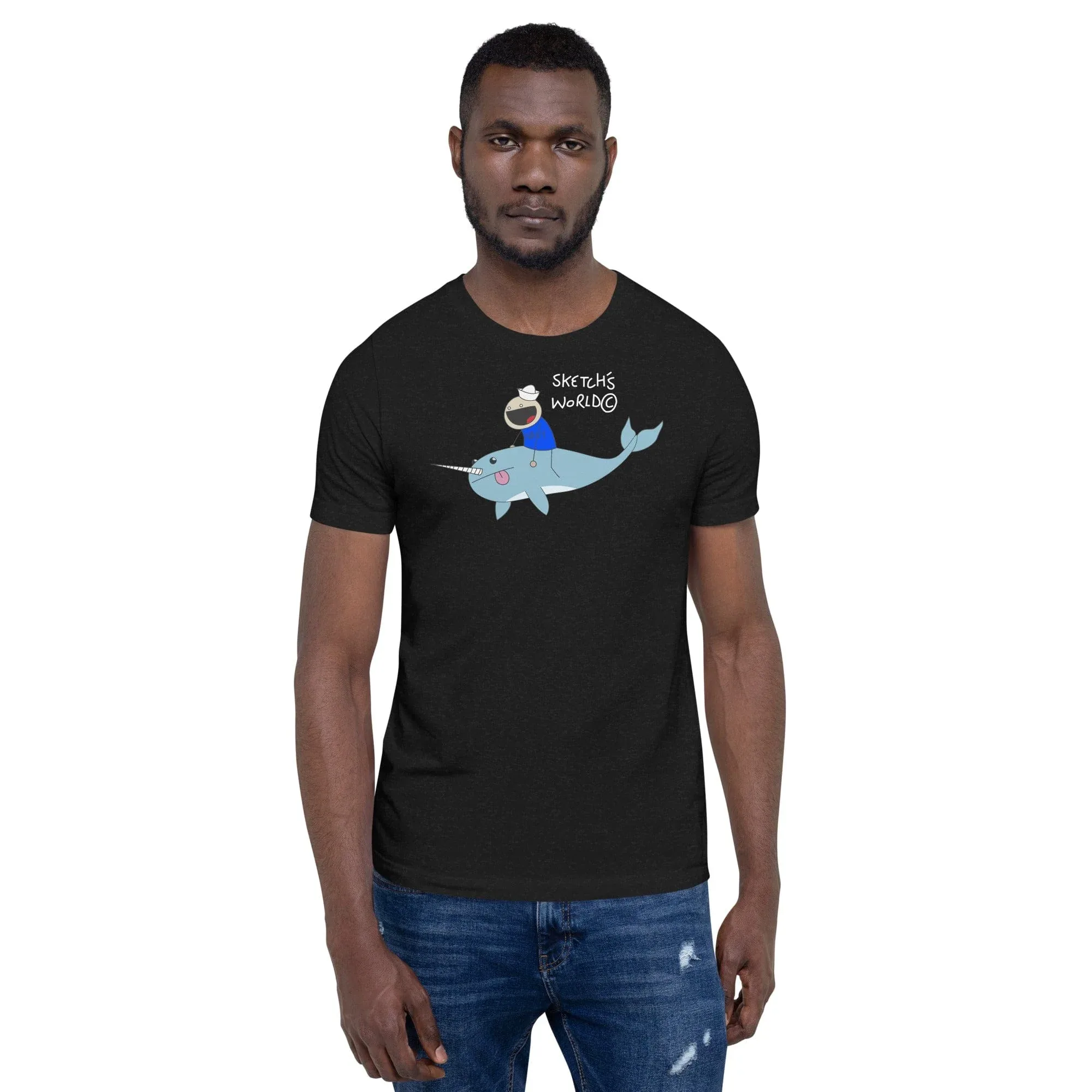 Sketch's World © Officially Licensed - Navy Transport Unisex T-Shirt - Image 2