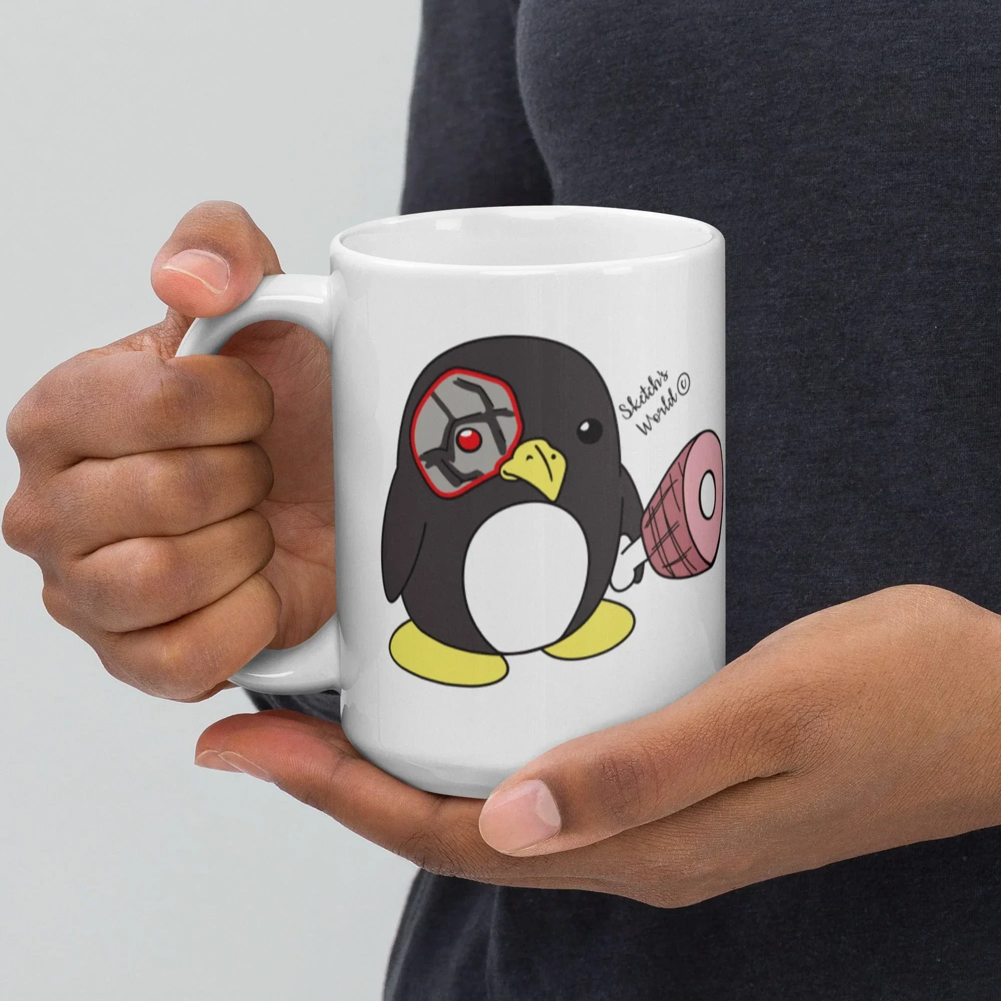 Sketch's World © Officially Licensed - Pengan Ceramic Mug - Image 4