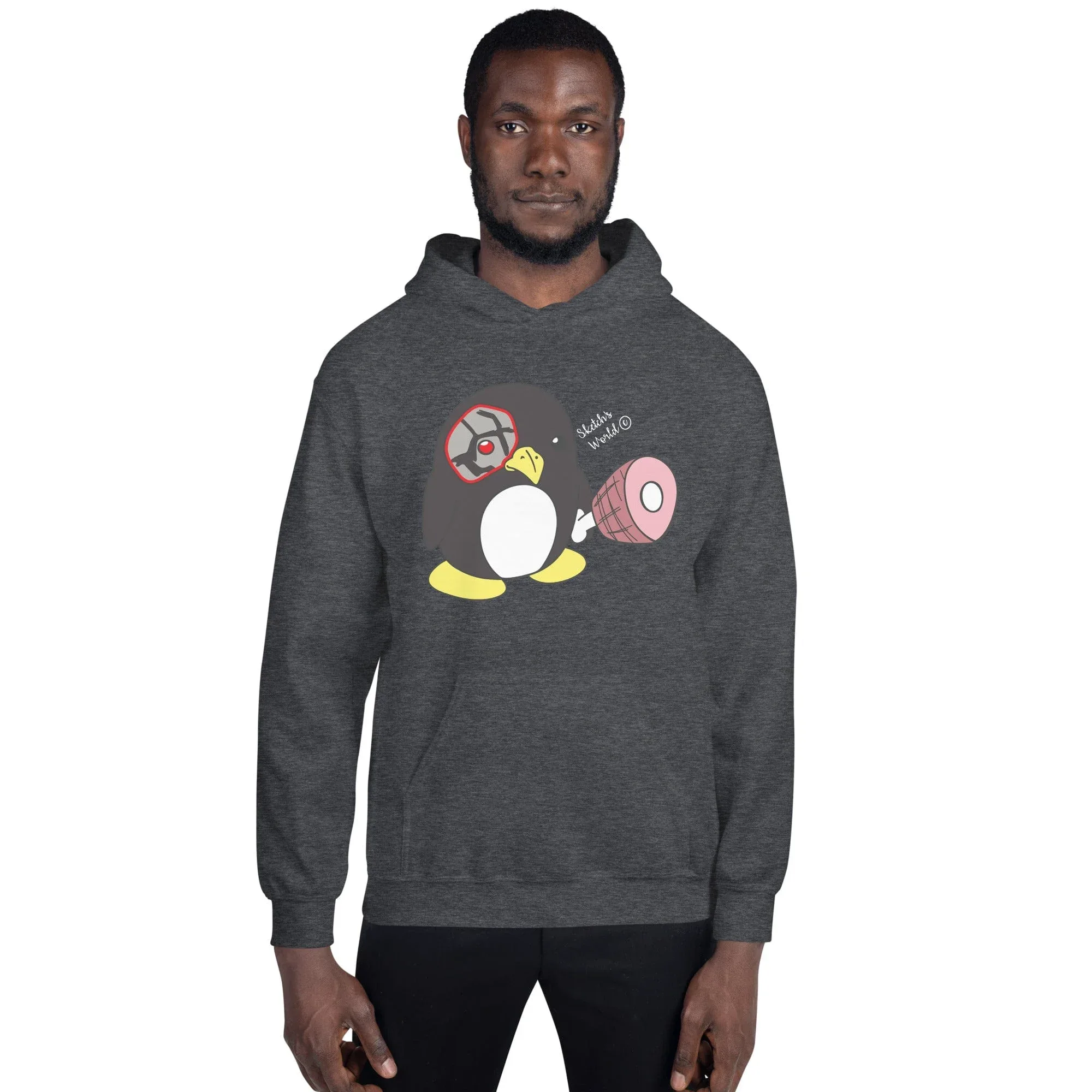 Sketch's World © Officially Licensed - Pengan Unisex Hoodie - Image 5