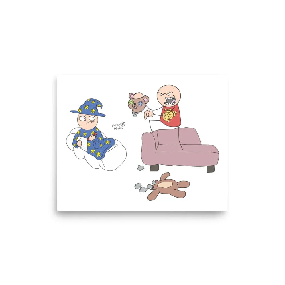 Sketch's World © Officially Licensed - Wizard Poster - Image 4