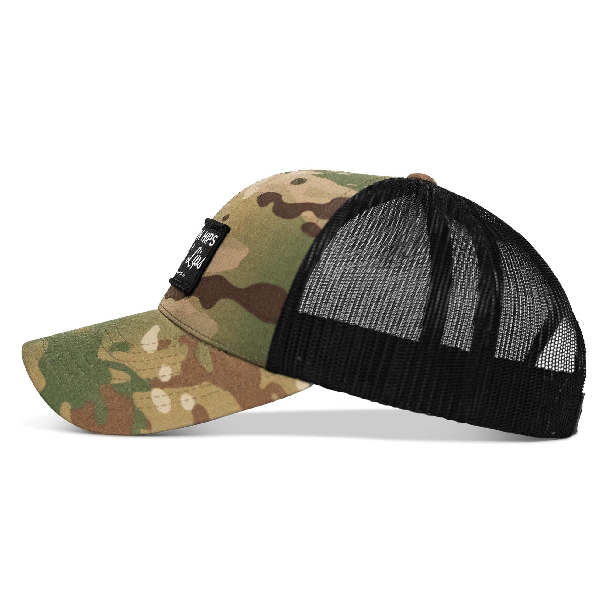 Spreadin' Hips Rippin' Lips Patch Snapback - Combat Iron Apparel Co. - Image 20