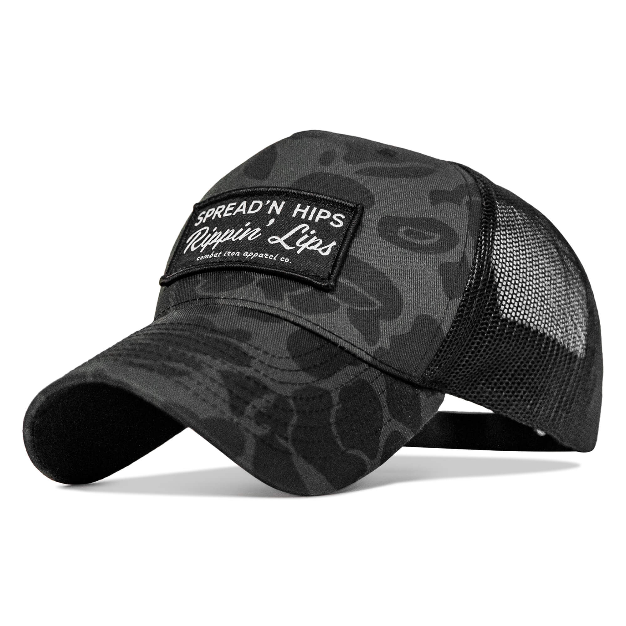 Spreadin' Hips Rippin' Lips Patch Snapback - Combat Iron Apparel Co. - Image 8