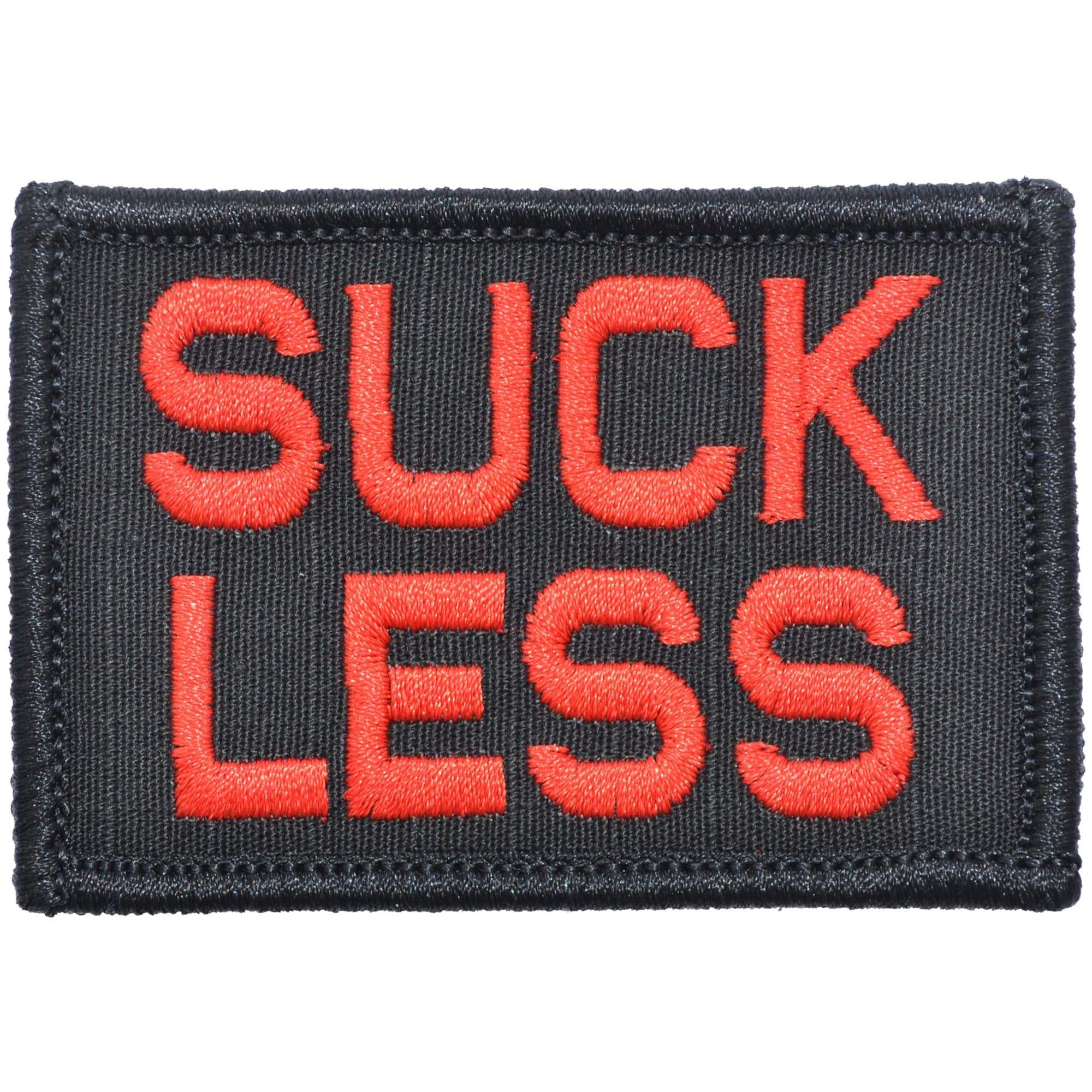 Suck Less - 2x3 Patch - Image 2