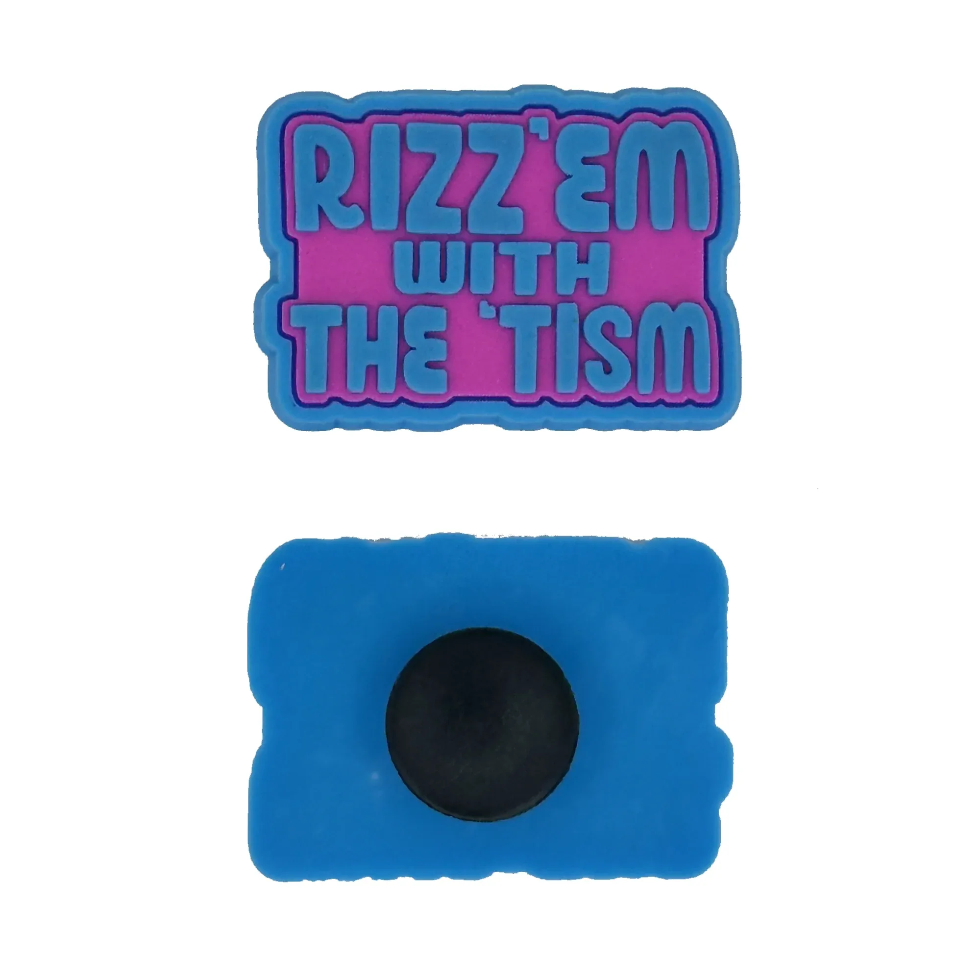 Tactical Mini Morale Charms - Rizz'em with the 'Tism - Set of 3 - Image 3