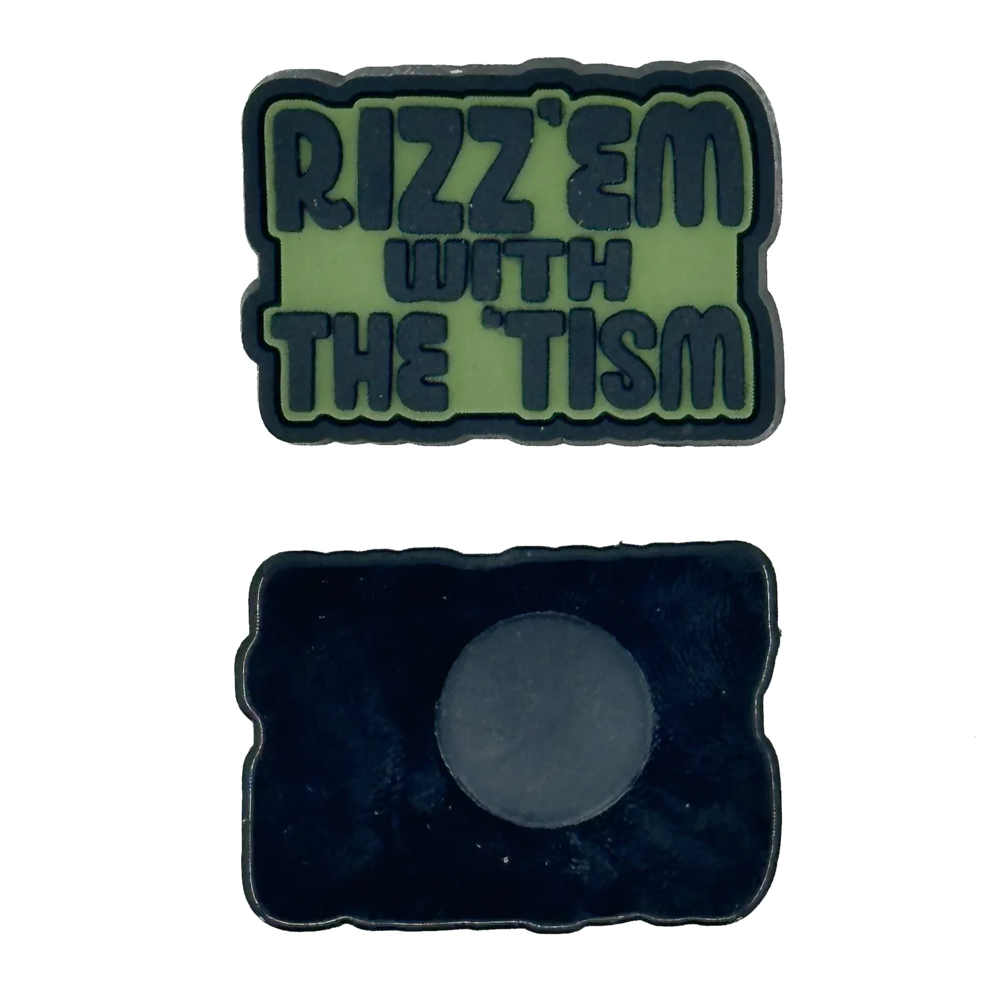 Tactical Mini Morale Charms - Rizz'em with the 'Tism - Set of 3 - Image 4
