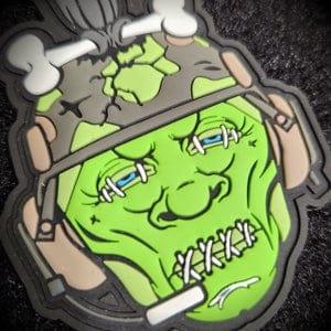 Tactical Voodoo Shrunken Head - 3.5" PVC Patch - Image 3