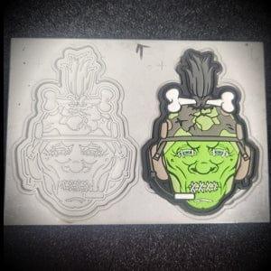 Tactical Voodoo Shrunken Head - 3.5" PVC Patch - Image 5