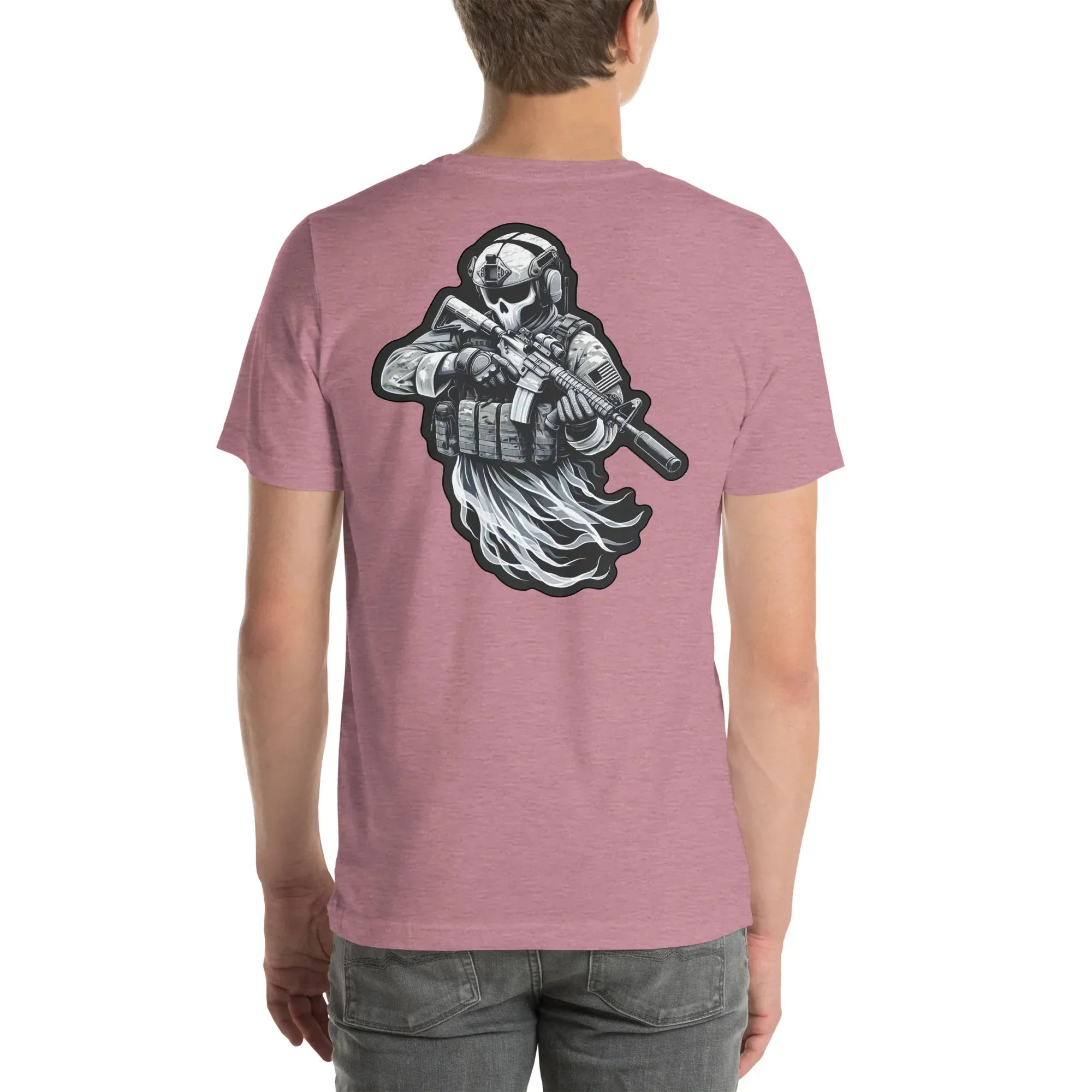 Tactical Recon Ghost - Pocket Logo - Unisex t-shirt - Image 12