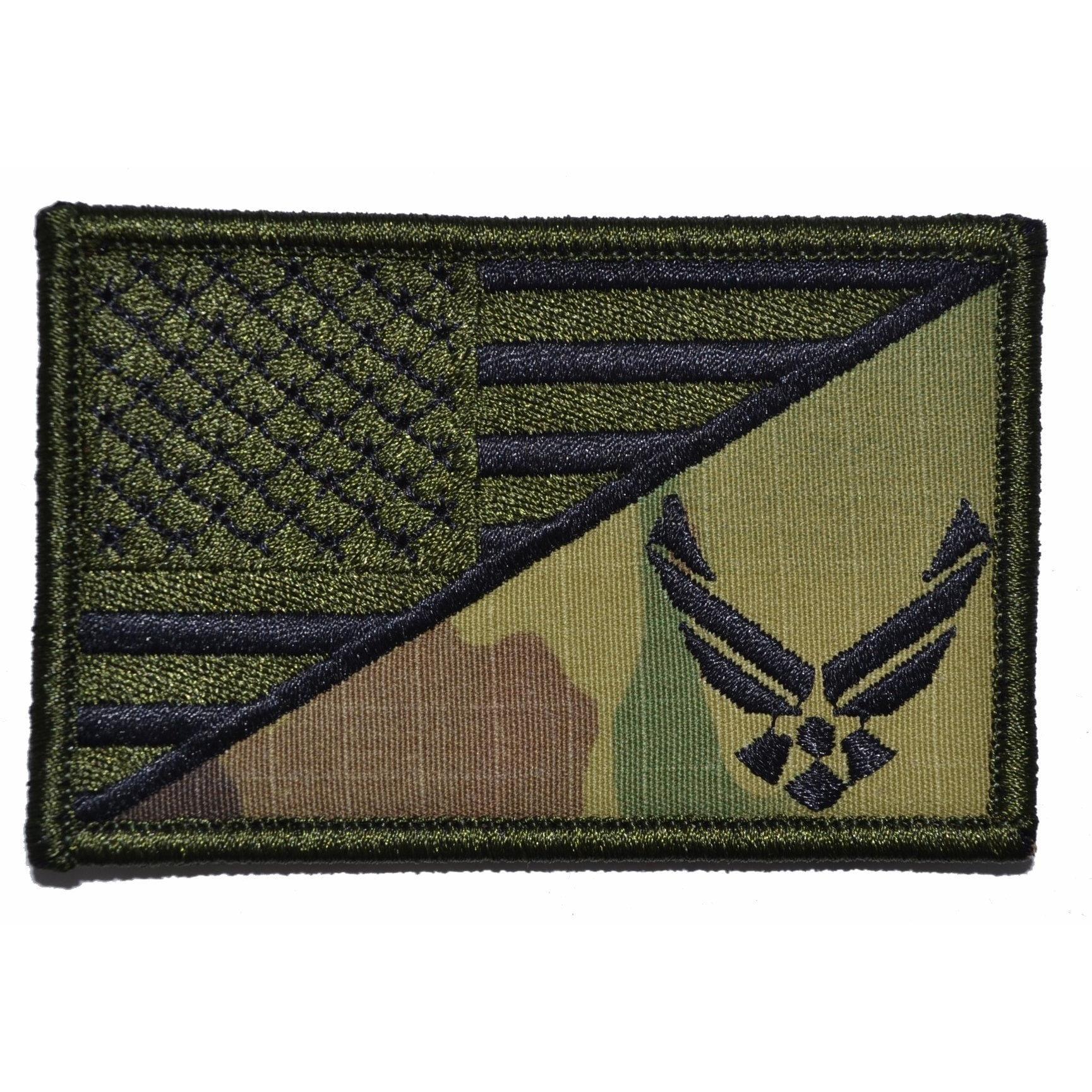 U.S. Air Force Emblem USA Flag - 2.25x3.5 Patch - Image 4