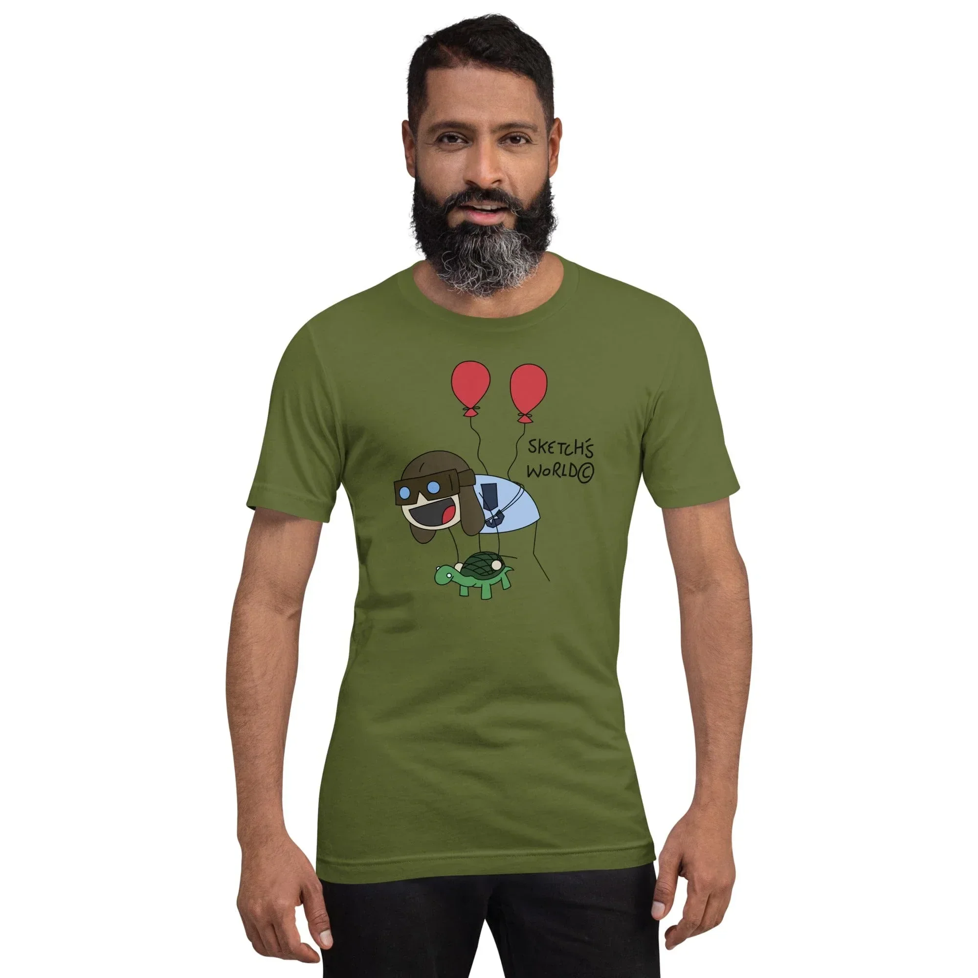 Sketch's World © Officially Licensed - Air Force Transport Unisex T-Shirt - Image 3