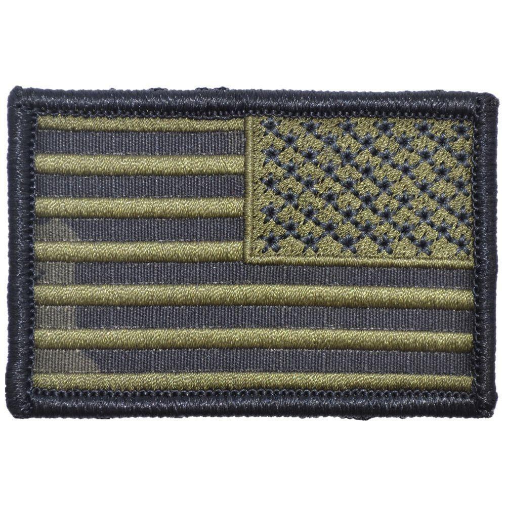 US Flag - 2x3 - Multicam Black w/ Olive Drab - Image 2