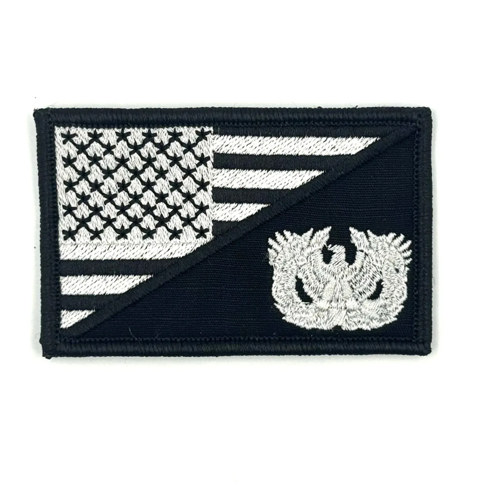 Warrant Officer - USA Flag - 2.25x3.5 Patch - Image 2