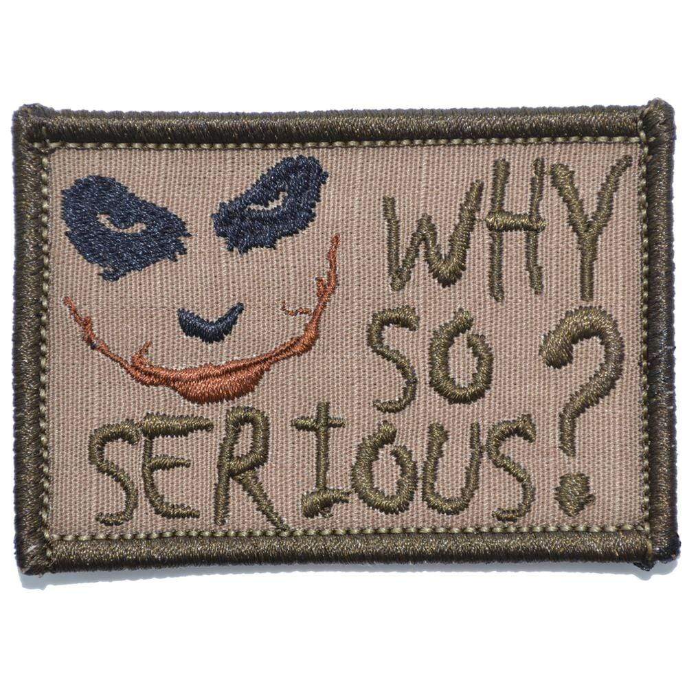 Why So Serious? Joker Quote - 2x3 Patch - Image 3