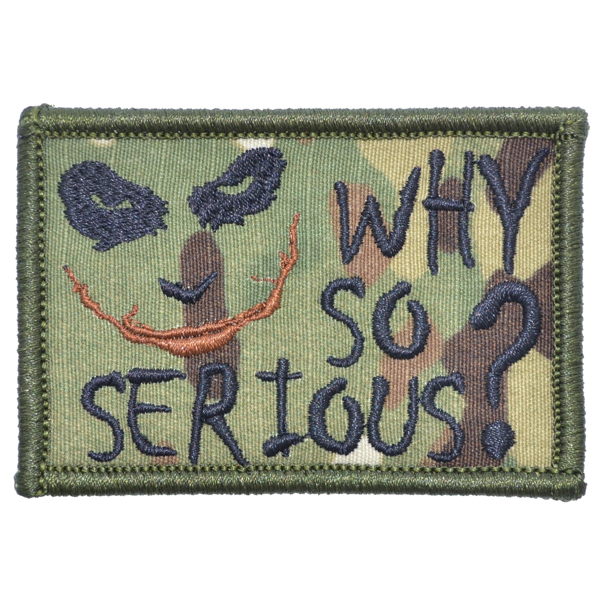 Why So Serious? Joker Quote - 2x3 Patch - Image 5